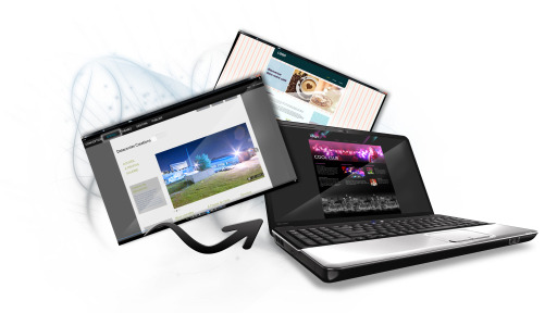Créez votre site web en quelques clic, sans connaissance en programmation.
